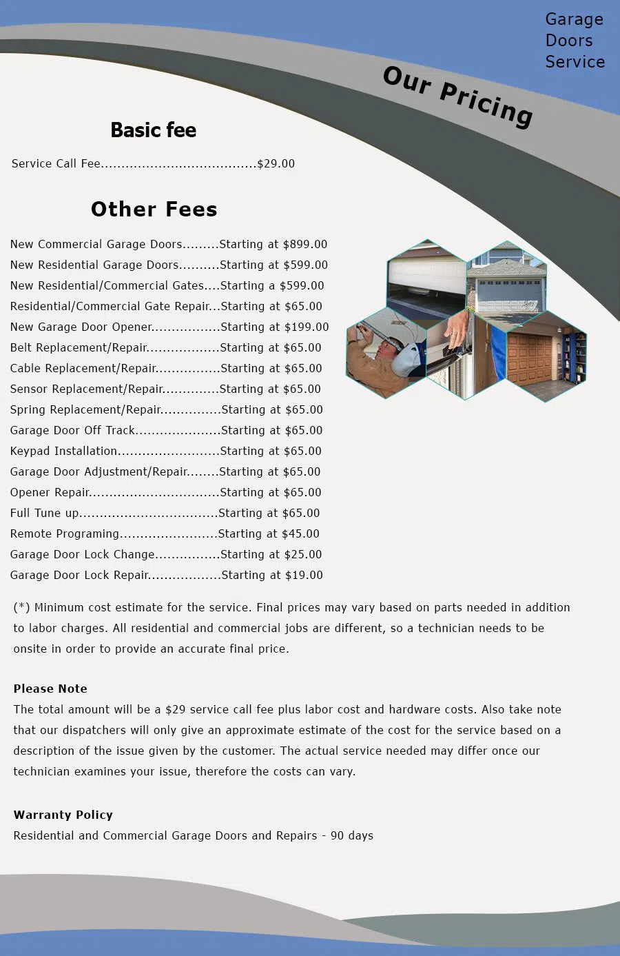 Security Garage Door Service Strongsville, OH 440-473-2248